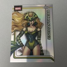 2026 Topps Chrome Marvel Enchantress Refractor No.35 PWE