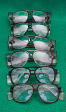VINTAGE Lot of 6 Pairs Of Safety Glasses W/Shields At least 1 Pr Bouton