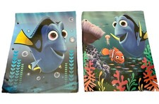 Disney Pixar Finding Dory Back To 2 Pocket Portfolio Folder Set Of 2 Brand New