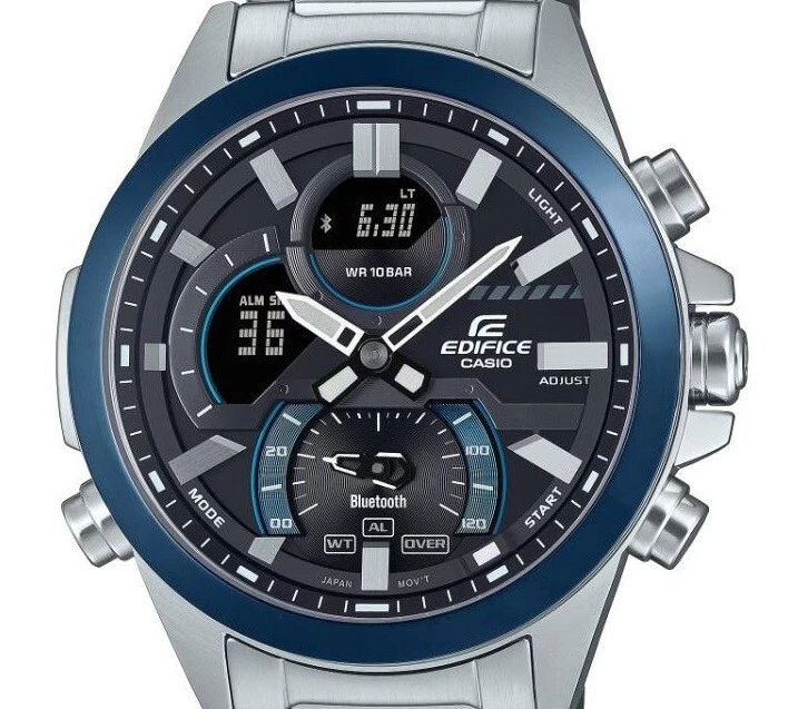 CASIO EDIFICE ECB-30DB-1AEF DE HOMBRE CON BLUETOOTH Y SMARTPHONE LINK - Imagen 3 de 4
