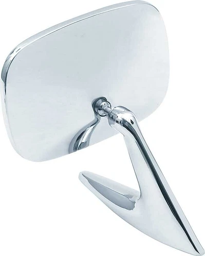 1970-81 Camaro & Firebird Chrome Rectangular Standard Mirror Exterior - LH or RH