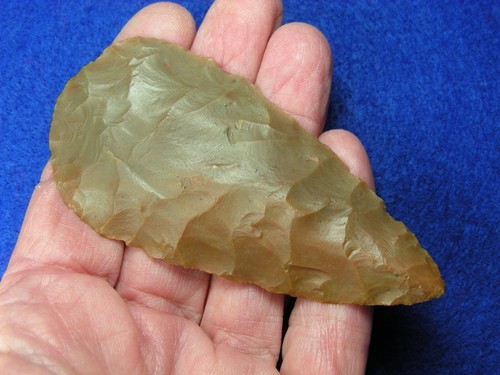 (COA) CARTER CAVE BLADE 3-1/4" OHIO Authentic Indian Relics - Picture 4 of 20