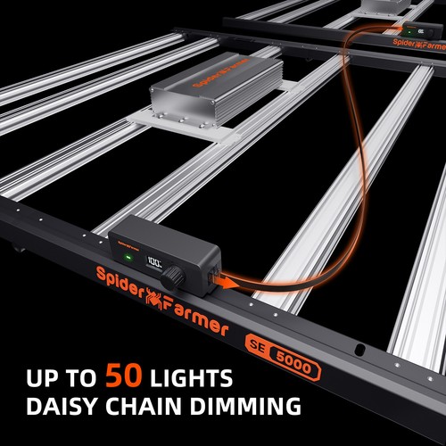 Barra de luz LED de crecimiento Spider Farmer serie SE Samsung espectro completo interior - Imagen 4 de 62