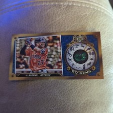 2022 Topps Gypsy Queen GQ Gems Minis Indigo /250 Jose Altuve #GGM-7