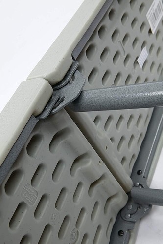 Durable Resin Folding Bench with Carry Handle - Perfect for Indoor/Outdoor - Picture 9 of 12