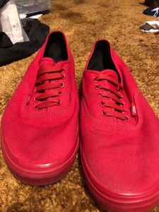red vans size 12