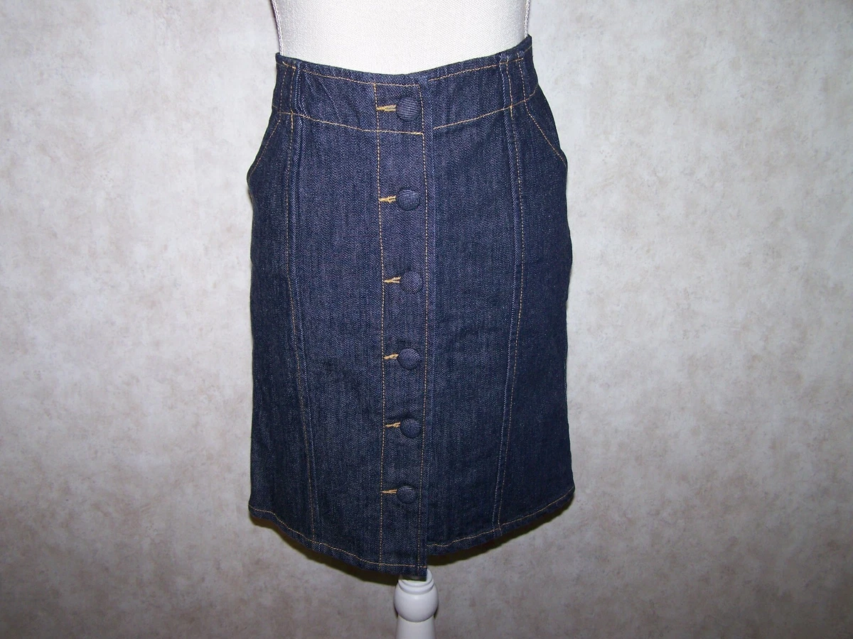 Target jean sale skirt