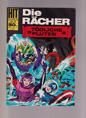 HIT-Comics  BSV Nr. 23  (1-/1-2) Erstes Rächer Heft Marvel 1966