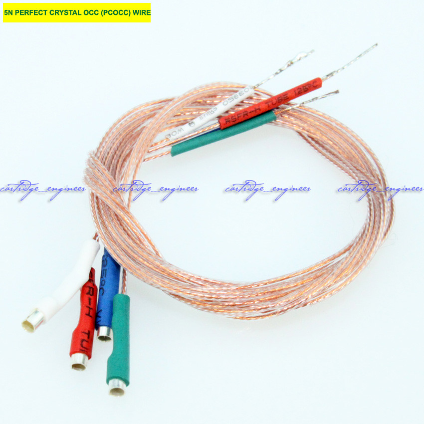 100cm FURUKAWA 30AWG 5N PERFECT CRYSTAL OCC (PCOCC) Wire Litz Tonearm Rewire - Foto 7