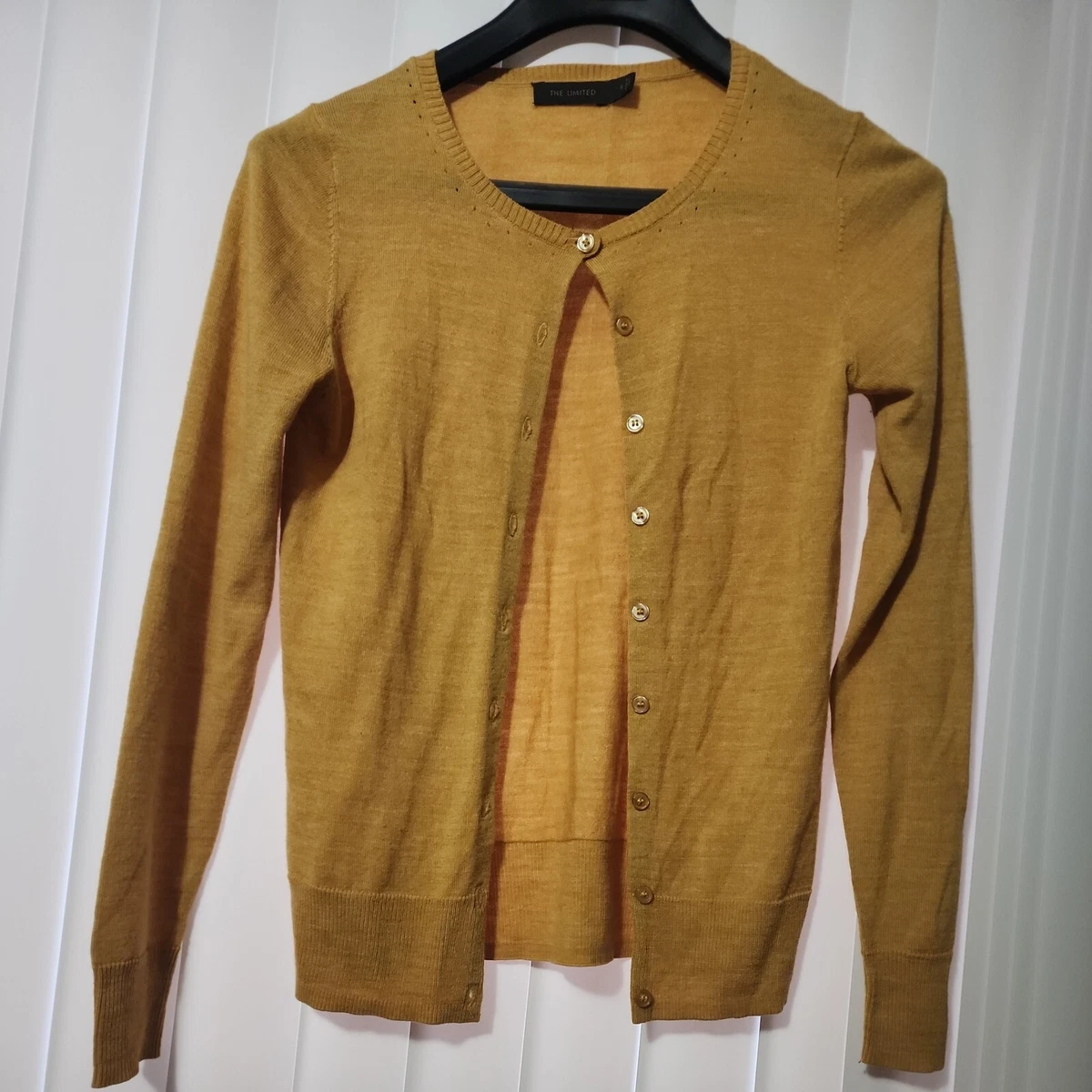 Mustard yellow cardigan online