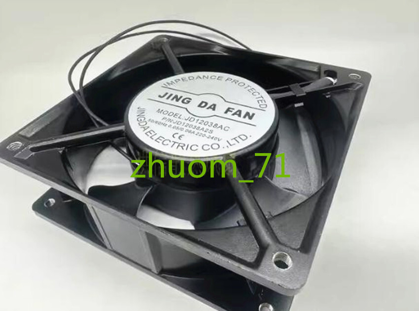 1PC JING DA FAN JD12038AC JD12038A2S 220-240V 0.05/0.06A 12038
