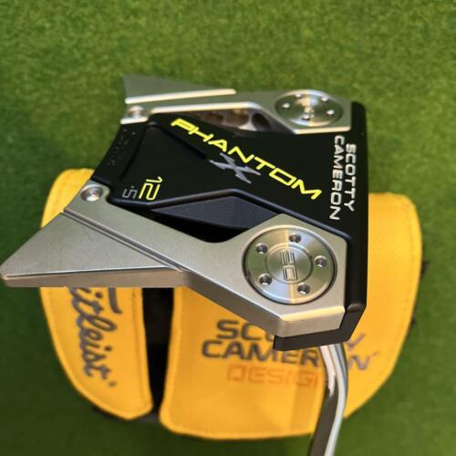 Scotty Cameron Putter Phantom X12.5 w/Cover 33 in From Japan [Very Good] - Foto 1 di 24