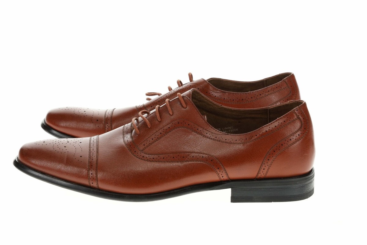 ALDO Mens Derrade Oxford - Stylish Derby Toe Cap Shoe Men\'s US 11 Aldo Derby Mens 10M Brown Blue Shumen Lace Up Almond Toe  main image 4