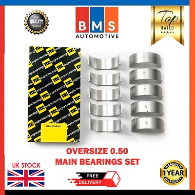 MINI N14B16 PETROL 1.6 CLUBMAN CONVERTIBLE COUNTRYMAN COUPE MAIN BEARING SET 0.5