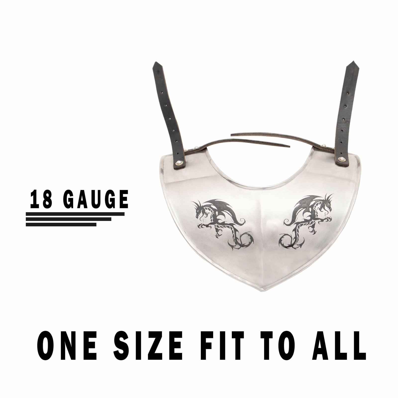 Medieval Knight Neck Armor Renaissance SCA Larp Cosplay Chest