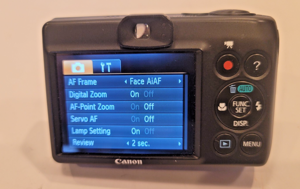 Canon - Canon PowerShot A1300 デジタルカメラ USED美品 本体のみ 乾電池式 光学5倍ズーム 1600万画素 ビューファインダー 中古 完動品 CE4262 Canon - Canon PowerShot A1300 デジタルカメラ USED美品 本体