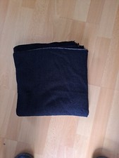  Strickstoff Bouclestoff Schwarz 