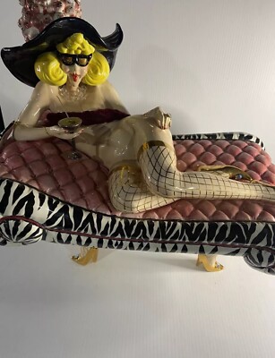 S.W.A.K. Lynda Corneille Character Collectibles ''Gertie on Sofa'' Figurine
