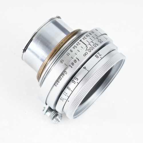 :Leica Elmar 50mm f/2.8 Collapsible E39 "Steel Wool" Edition L39 LTM Mount Lens - Picture 7 of 13