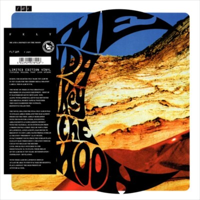 Felt - Me And A Monkey On The Moon **SEALED / NEW** Limited LP