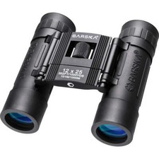 Barska AB10209 Lucid View 12x Zoom 25mm Lens Rubber Grip Binoculars with Bag