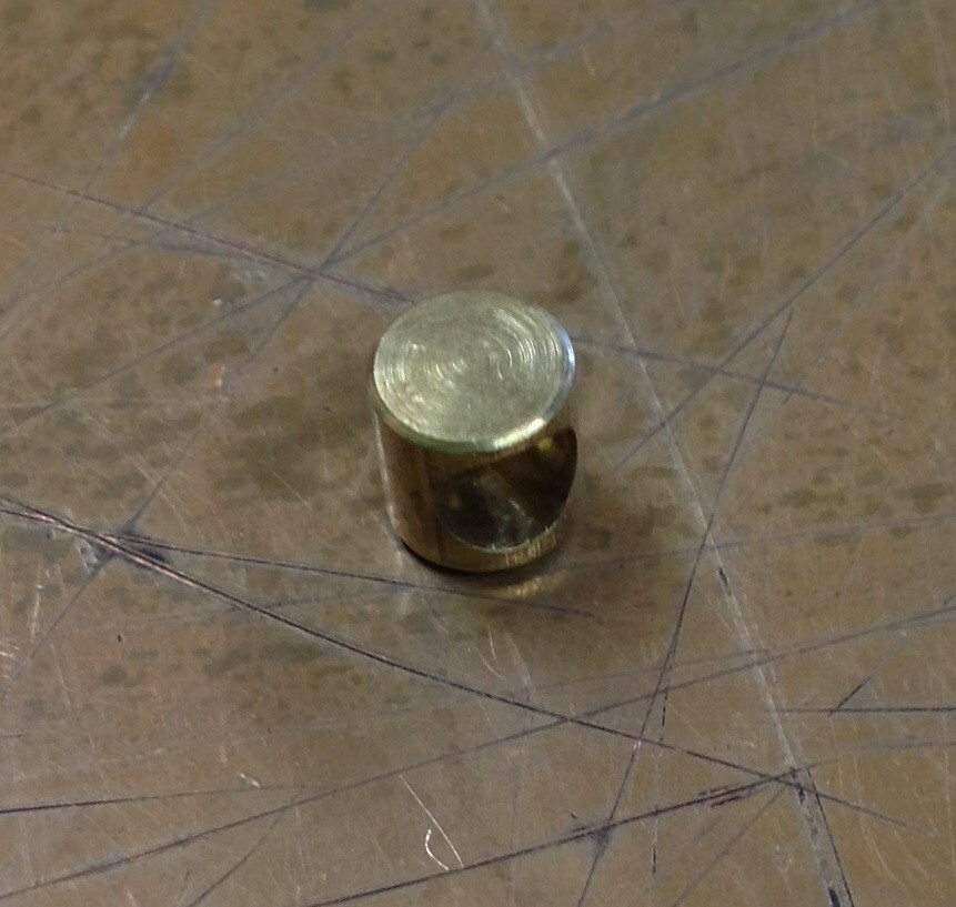 Brass Barrel Cable Nipple 7.5mm OD x 8mm Length Solder Type Yamaha