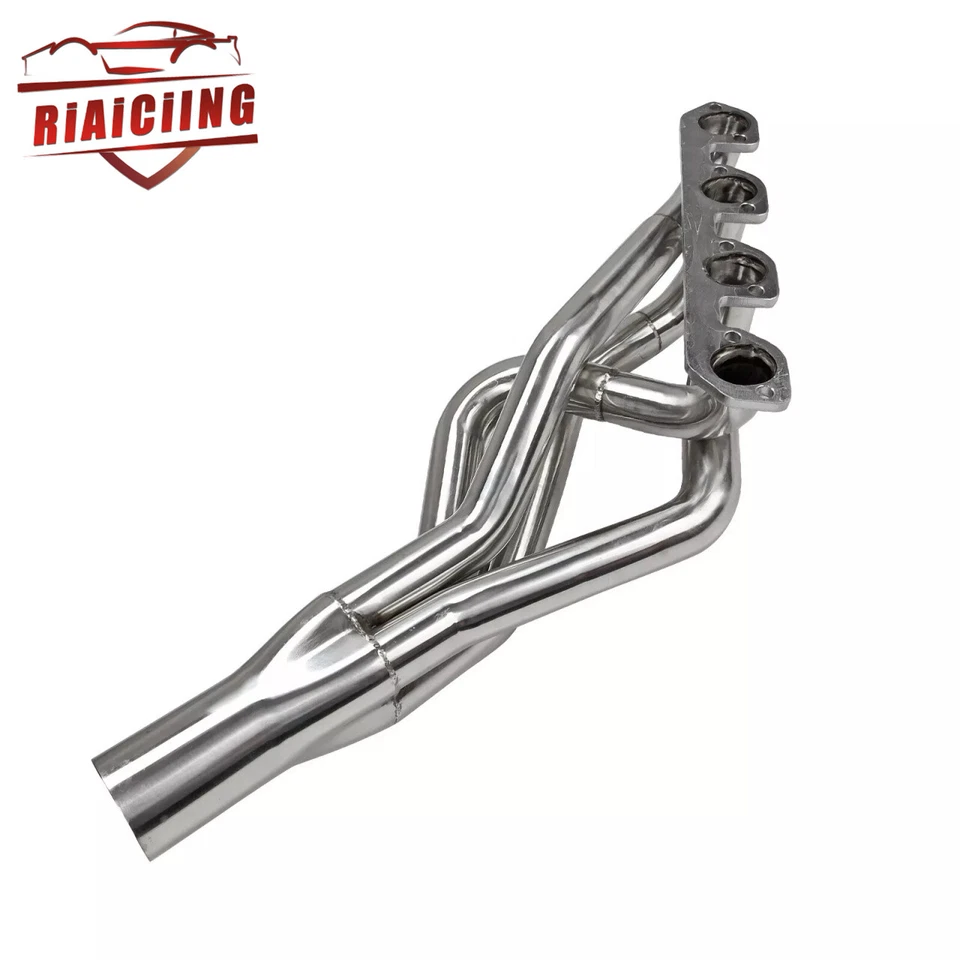 Stainless Exhaust Header w/Gasket for 1974-1980 Ford Pinto Mustang II 2.3L L4 US - Image 3 of 4