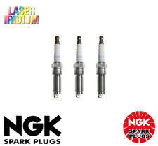 3 x NGK LASER IRIDIUM SPARK PLUGS - for Ford Ecosport BL 1.0L Turbo (M1JC)