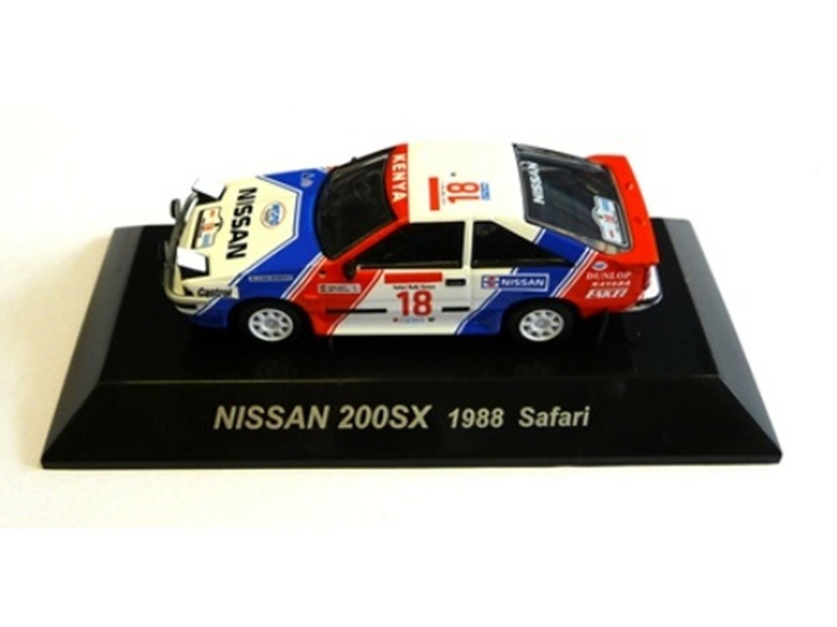 WOW EXTREMELY RARE Nissan Silvia 200SX Kirkland Safari 1988 WRC 1