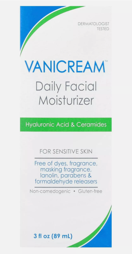 Vanicream, Daily Facial Moisturizer For Sensitive Skin, Fragrance Free, 3 fl oz - 第 1/2 張圖片