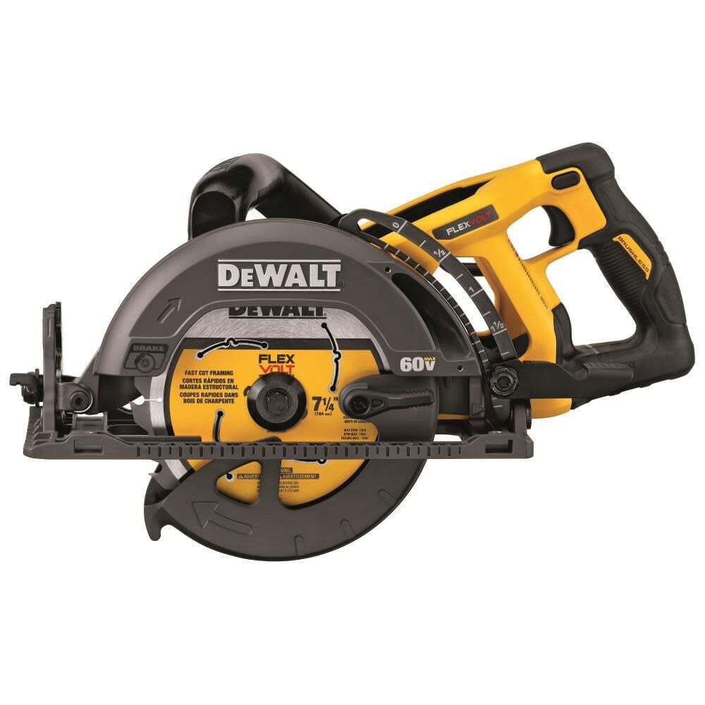 Пила с червячным приводом Dewalt Flexvolt 60V Max 7-14 без инструмента 62990₽
