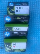 HP 950XL Black, Yellow XL, MAGENTA, OfficeJet 8620 8600 8630 8610 8615, 251dw