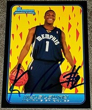 Kyle Lowry 2006-07 Bowman Rookie Sharpie Autograph Card#136!Raptors G RC AUTO-2