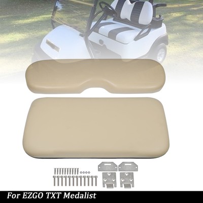 For EZGO TXT Medalist Golf Cart High Density Front Seat Cushion Tan 1993-2013