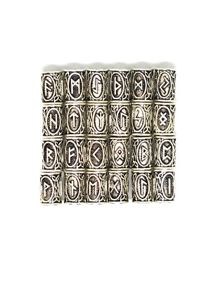 Bartschmuck Rune Wikinger Bartperle Vikings Haarschmuck 
