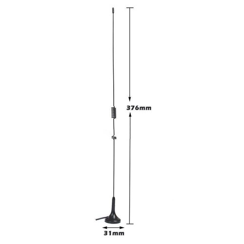 Baofeng UV5R Car Magnet Antenna Dual Band SMAF хδ M1H7 R8Z5 - Zdjęcie 9 z 9