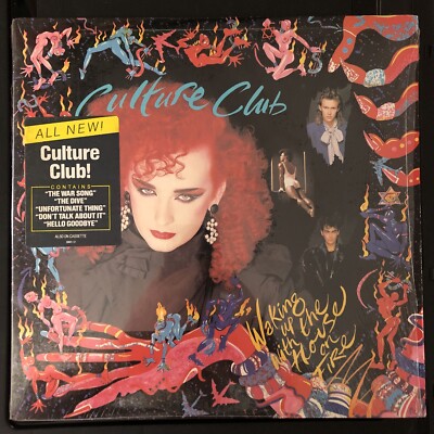 Culture Club / Waking Up With The House On Fire Lp NM Hype & Shrink