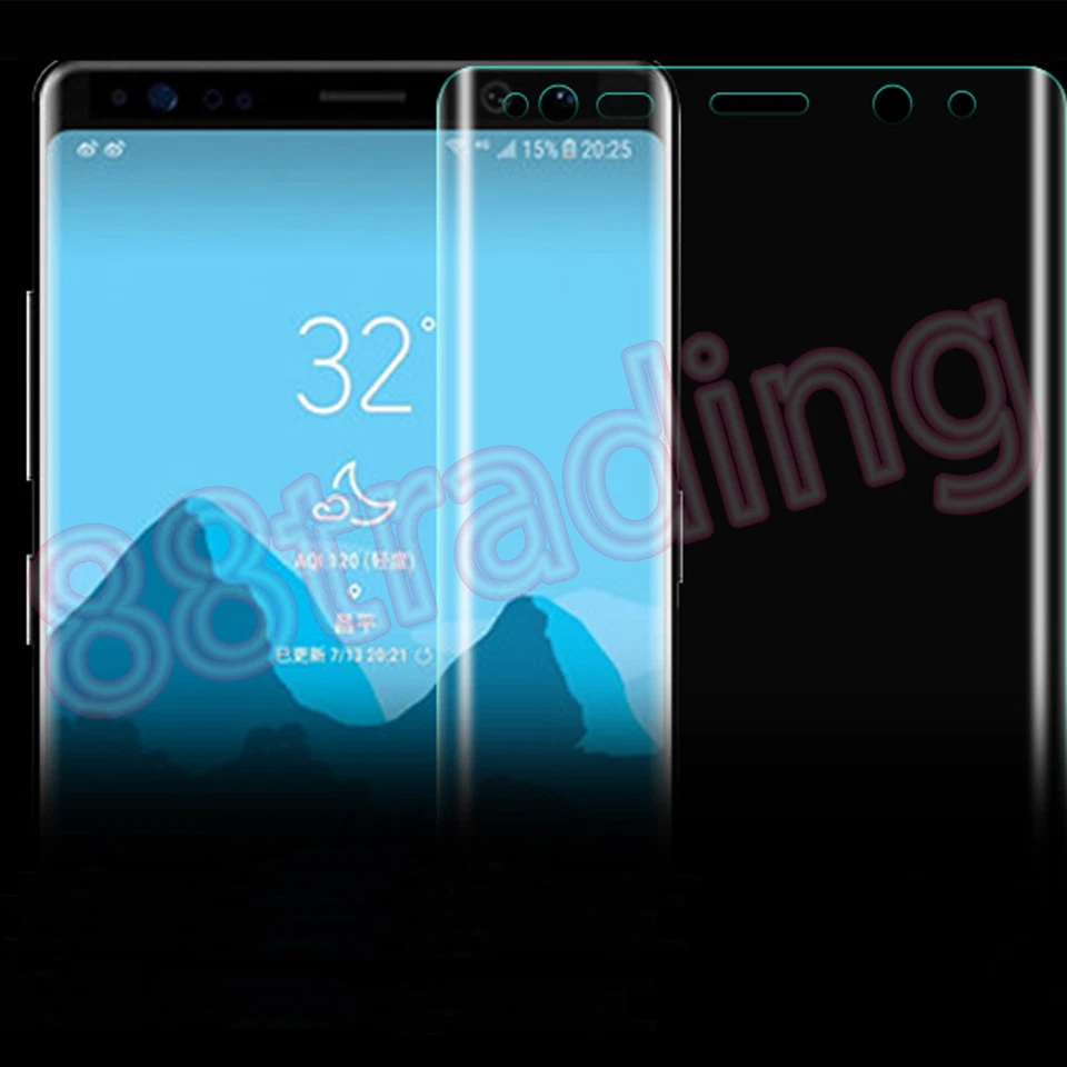 10 x CURVED FIT EDGE TO EDGE FULL SCREEN PROTECTOR FOR SAMSUNG GALAXY NOTE 8 - Image 3 of 4