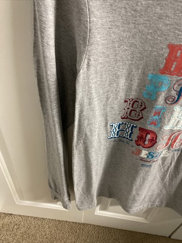 Fruit Of The Loom Sofspun Girl’s LS Small Christmas Shirt - Picture 3 of 13
