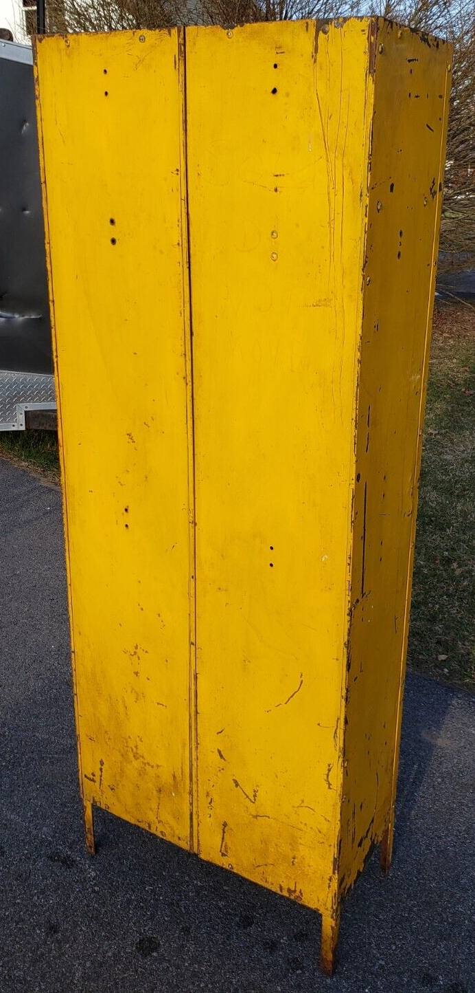 Vintage Berger Lockers General Electric SHOP EQUIPMENT Schenectady NY