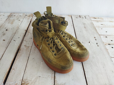 Nike SF Air Force Mid Desert Moss EU 42 Shoes UK Utility Sneakers US  M UK