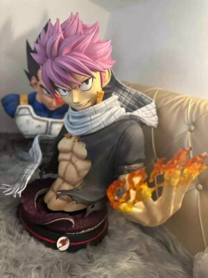 FAIRY TAIL TSUME MUB Etherious • Natsu • Dragneel Bust statue 1/1