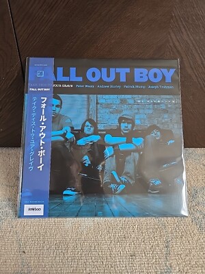 Fall Out Boy Take This To Your Grave blaue Vinyl-Schallplatte Assai Obi nummeriert limitiert