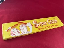 Vintage 15” Super-Comb 1961 H. Fishlove & Co. In Box W/Bonus Giant’s Comb Prank