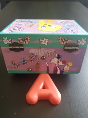 Looney Tunes - Tweety - Musical Jewelry Box - VTG 1998 - Tri