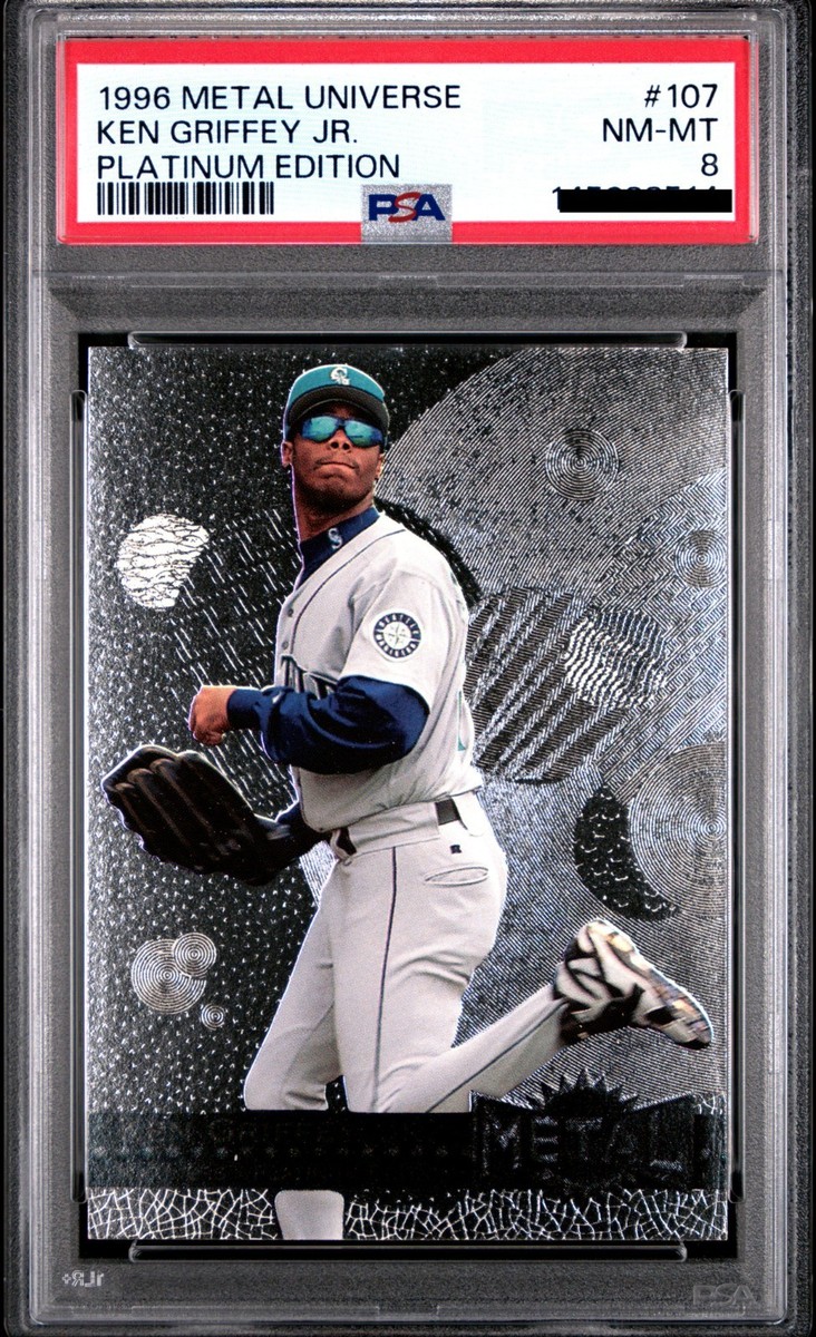 1996 Metal Universe Ken Griffey Jr. Platinum Edition #107 Mariners