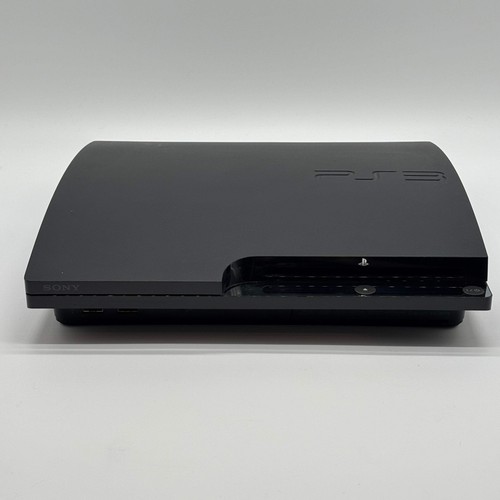 Sony PlayStation 3 Slim PS3 320GB Black - Picture 2 of 12