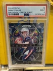 2024 Panini Prizm - Prizmatic Drake Maye #2 Green Ice Prizm Rookie (RC) PSA 9