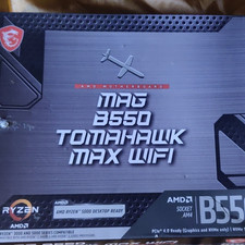 MSI MAG B550 TOMAHAWK MAX WIFI ATX AM4 DDR4 Gaming Motherboard