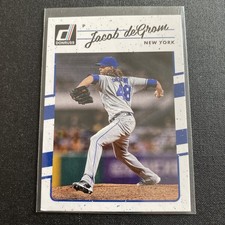 2017 Jacob deGrom Panini Donruss #124 Magenta Back A